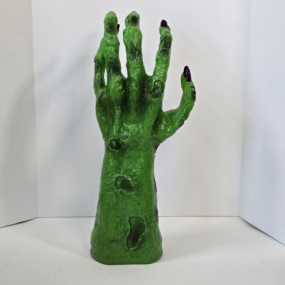 VTG Gemmy Animatronic Witch Hand Halloween Decor Prop Talking Fingers Move 90s - Picture 8 of 10